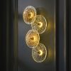 Luxury LED Wall Lamp living room TV background Decorative Indoor Creative Crystal wall light