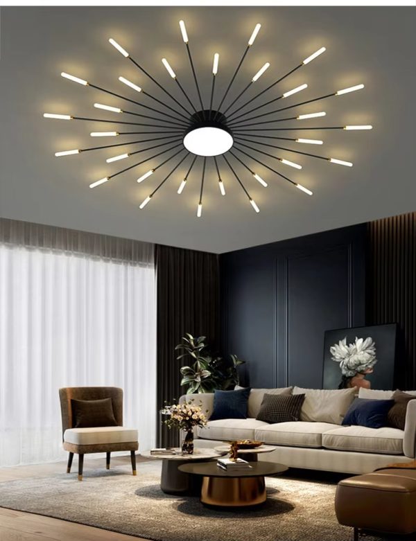 Modern LED ceiling chandelier lamp indoor lighting for home decoration