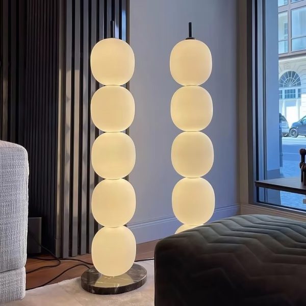 Nordic living room creative gourd light luxury study bedroom led floor lamp