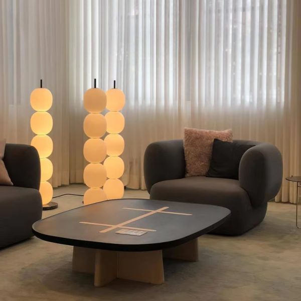 Nordic living room creative gourd light luxury study bedroom led floor lamp