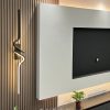 Modern Minimalist Home Luxury Grille Living Room TV Background Wall LED Light