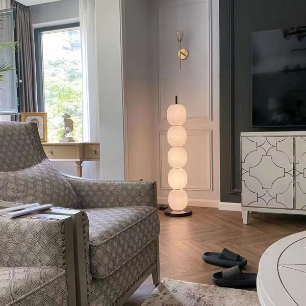 Nordic living room creative gourd light luxury study bedroom led floor lamp