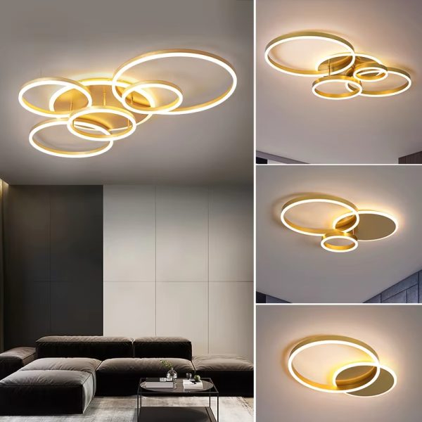 LED Ceiling Chandelier Lighting For Living Bedroom Decoration Lamps