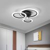 Round Shape Acrylic Led Lamp Minimalist Simple Bedroom Flush Ceiling Light