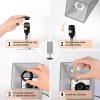 USB mobile phone charging fabric table lamp living room bedroom bedside lamp
