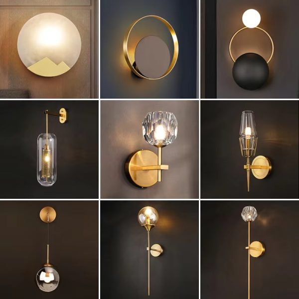Modern Indoor Led Wall Light Bedroom Living Room Home Wall Sconce Hotel Wall Lamps