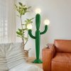 New Style Cactus Floor Lamp Living Room Bedroom Lamp Pastoral Senior Residential Lamps