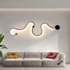 Nordic decorative living room bedroom interior snake wall light creative modern led wall lamp