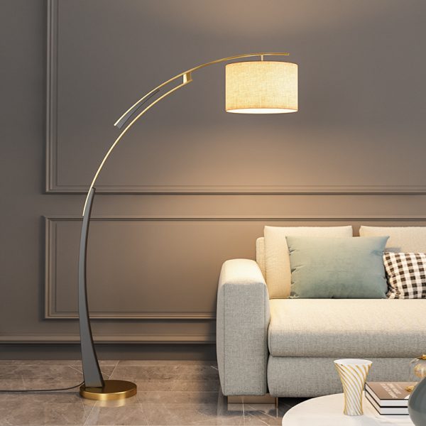 Nordic Minimalist Living Room Bedroom Personality Creative Decor Led Standing Floor Lamp