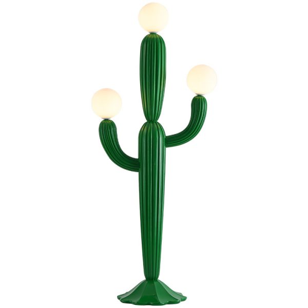 New Style Cactus Floor Lamp Living Room Bedroom Lamp Pastoral Senior Residential Lamps