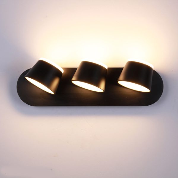Indoor Wall Light 360 Degrees Adjustable Wall Lamp Aisle Wall Sconce Living Room Lights