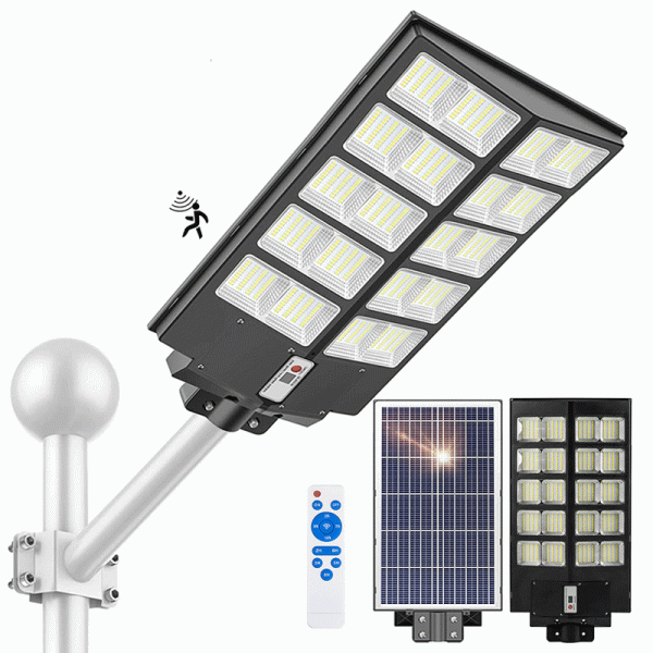 New Upgrade Solar Power Street Lamp 600w 800w 1200w 2000w IP65 Waterproof Led Solar Street Light