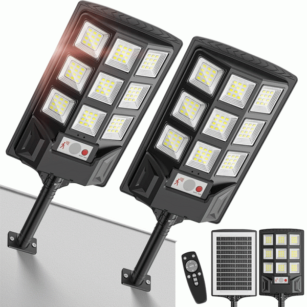 New Upgrade Solar Power Street Lamp 600w 800w 1200w 2000w IP65 Waterproof Led Solar Street Light